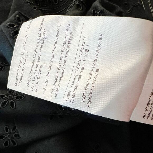 Escada Pin striped blazer Size 44 Black and White - Picture 4 of 7